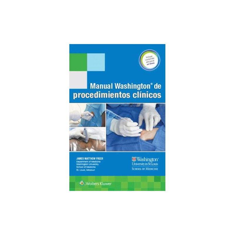 Manual Washington de procedimientos clínicos 9788416781256