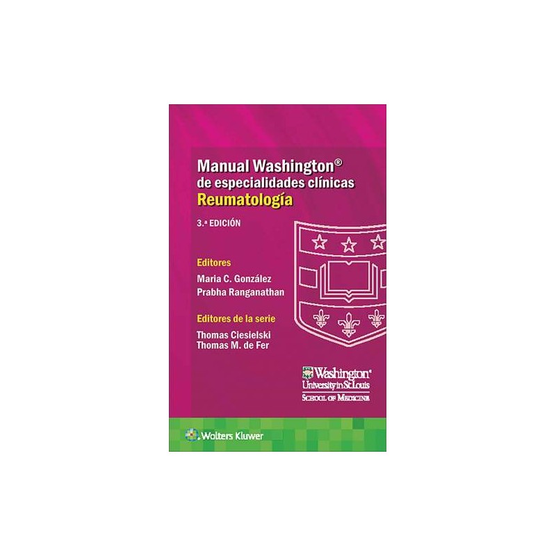 González: Manual Washington de especialidades clínicas. Reumatología 9788418563133