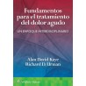 Fundamentos para el tratamiento del dolor agudo 9788419284358