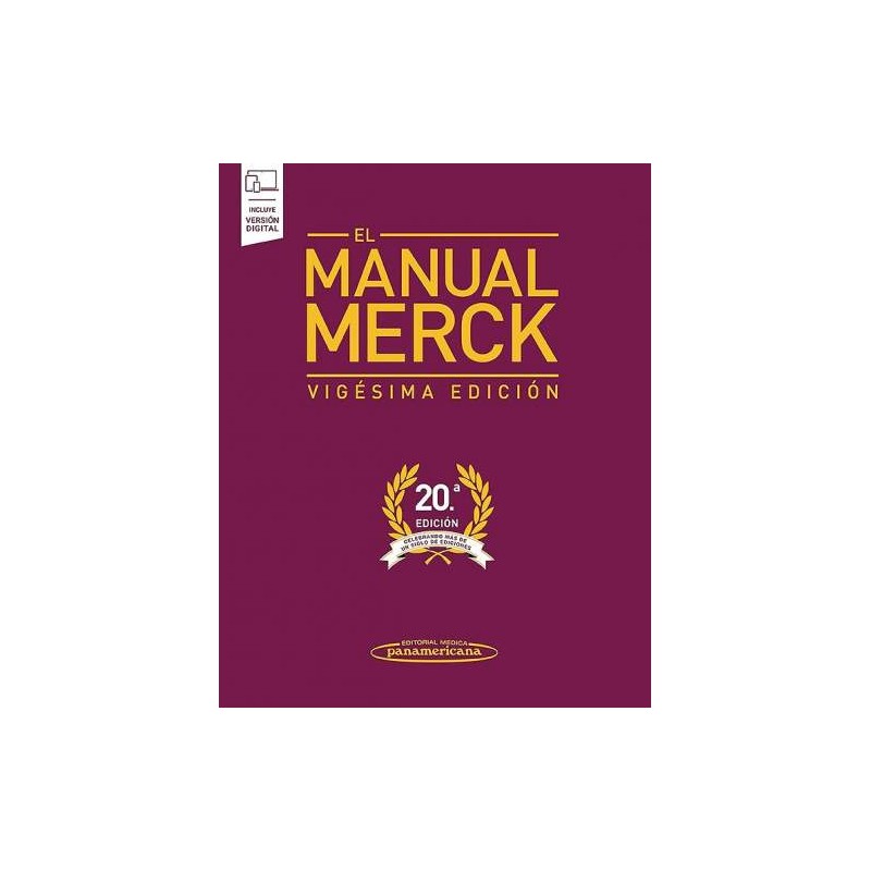 El Manual Merck incluye versión digital 9789500696326