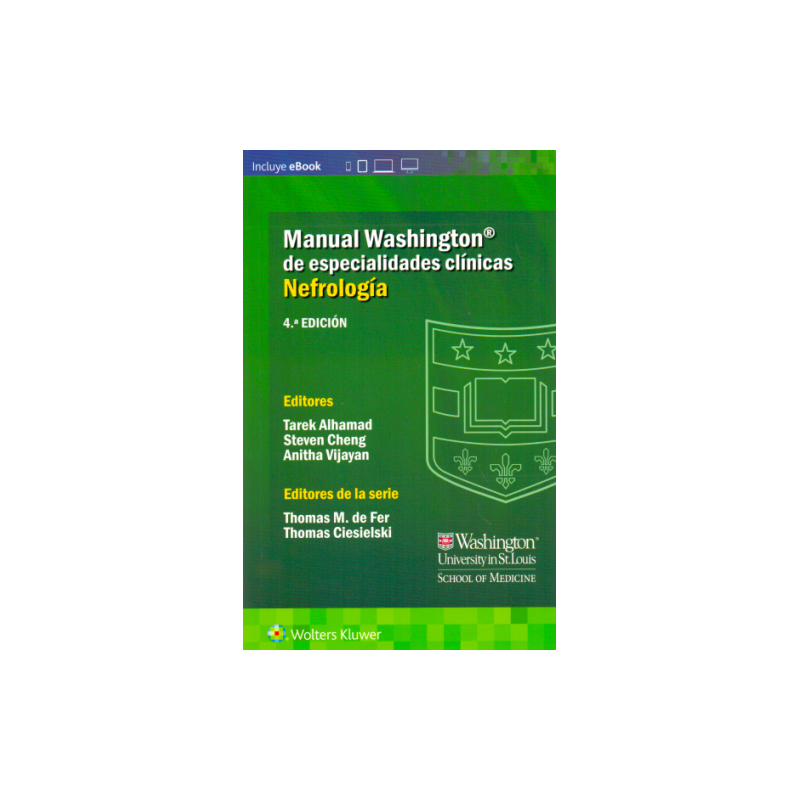 Alhamad: Manual Washington de especialidades clínicas. Nefrología 9788417949884