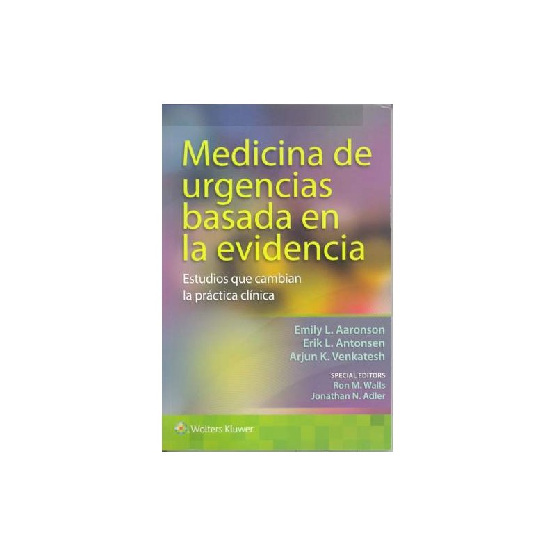 Aaronson: Medicina de urgencias basada en la evidencia 9788416004836