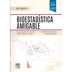 Martínez González: Bioestadística amigable 9788491134077