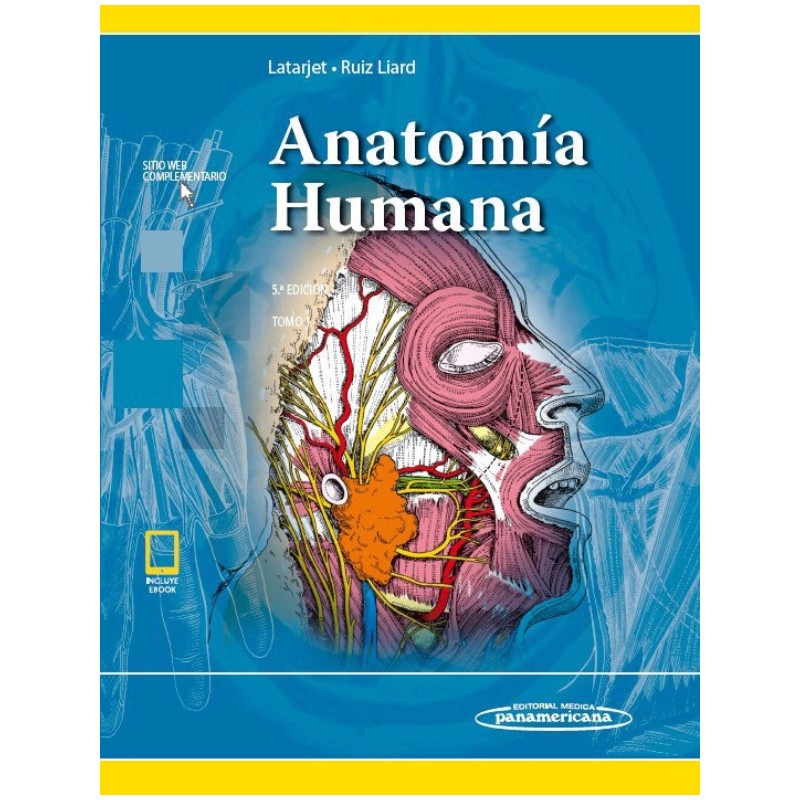 Anatomía humana 2 tomos de Latarjet 9789500695848