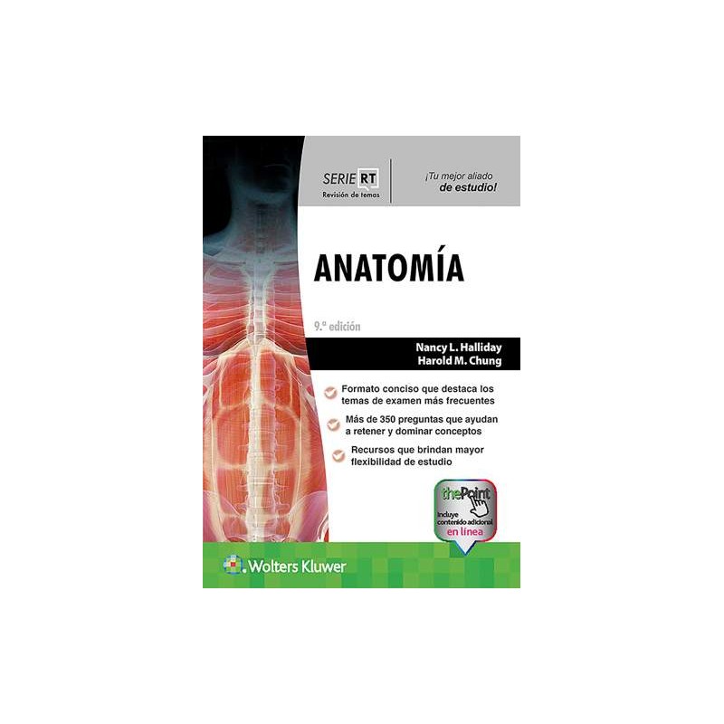 Serie RT Anatomía. Halliday 9788417949525