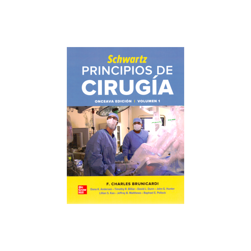 BRUNICARDI: PRINCIPIOS DE CIRUGIA 11 ED 2 VOLS. 2020 9781456275792