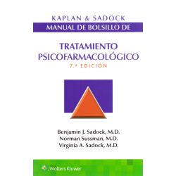 Kaplan & Sadock: Manual de bolsillo de tratamiento psicofarmacológico 9788417602840